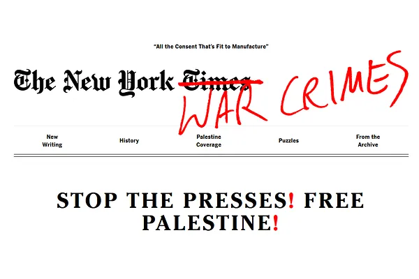 Mainstream media cannot be trusted on Palestine
